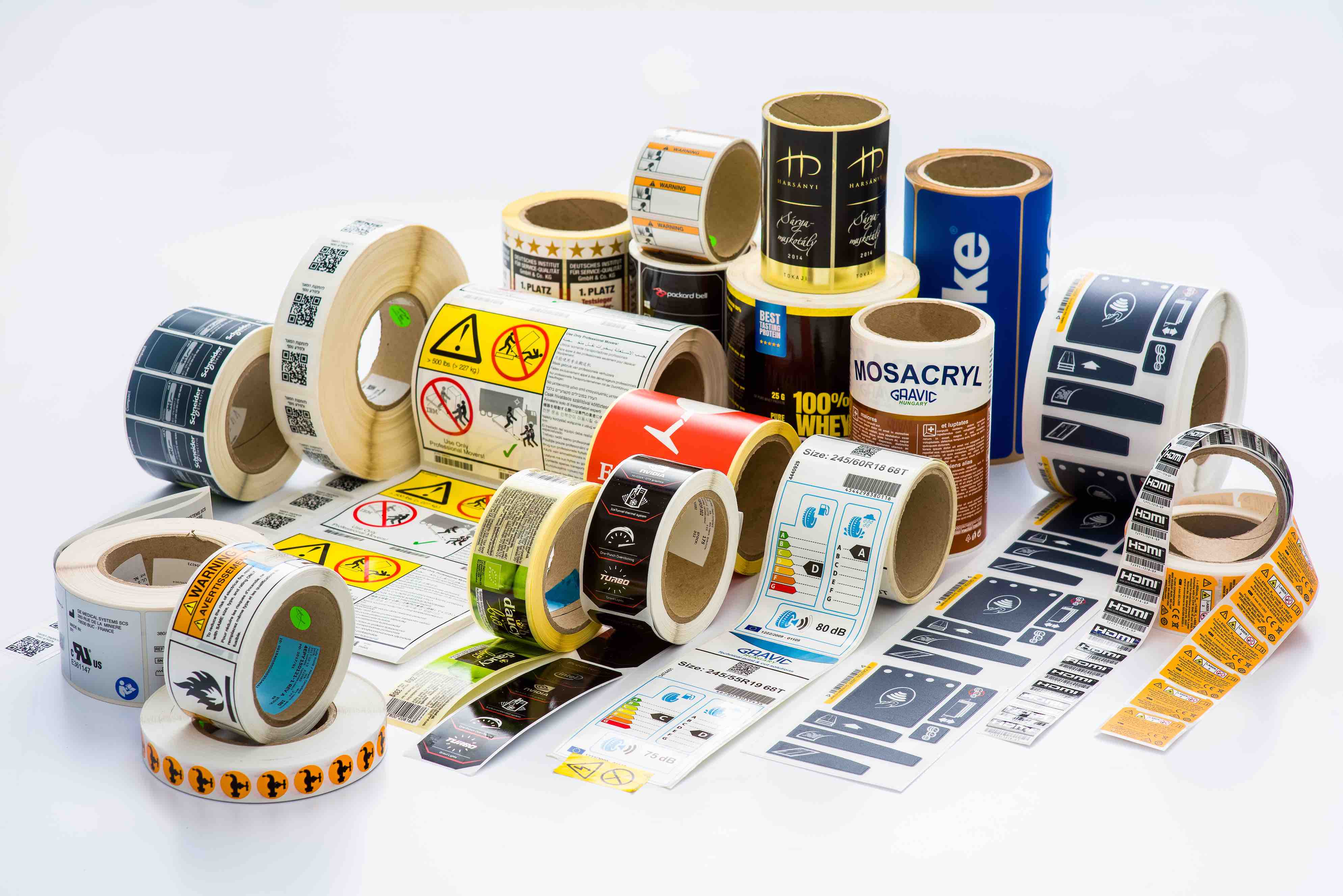 Etiquette autocollante